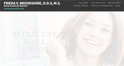 Desktop Screenshot of brookshiredental.com